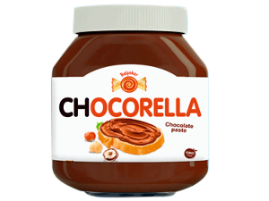 Chocorella chocolate nut paste