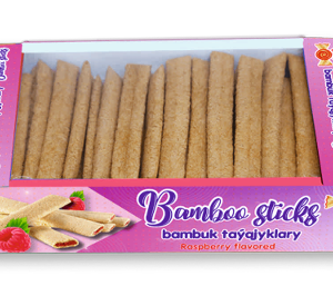 “Bamboo” sticks flavored