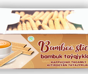 “Bamboo” sticks flavored