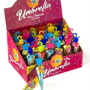 “Mini´s” umbrella chocolate product 23gr