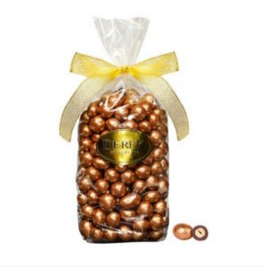 “Derek” Chocolate coated peanut dragee 600gr bronze, mix, silver, gold
