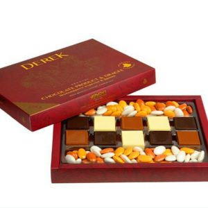 "Derek" chocolate product (square-shaped) 350 gr