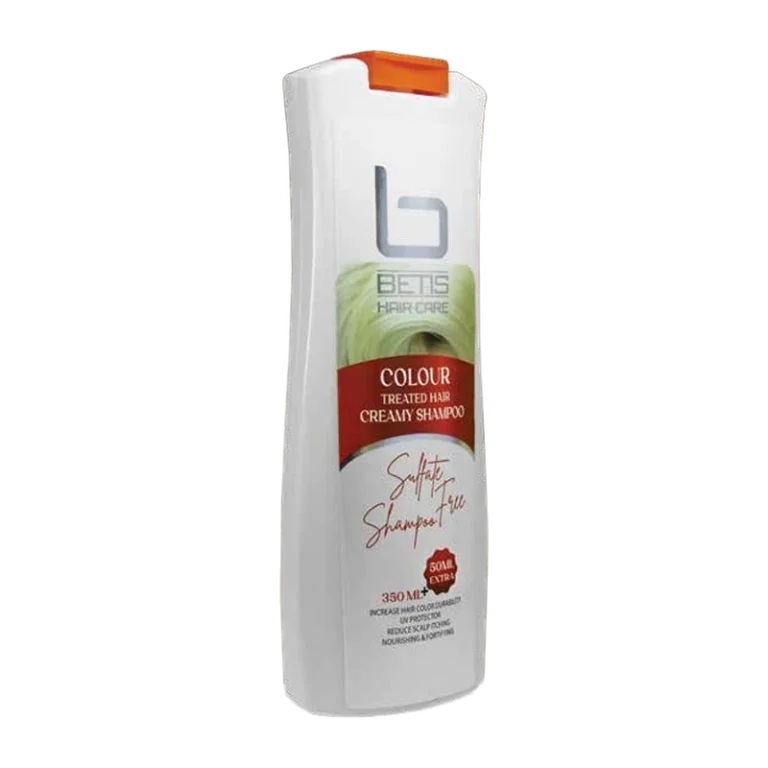 Colour treated hair creamy shampoo