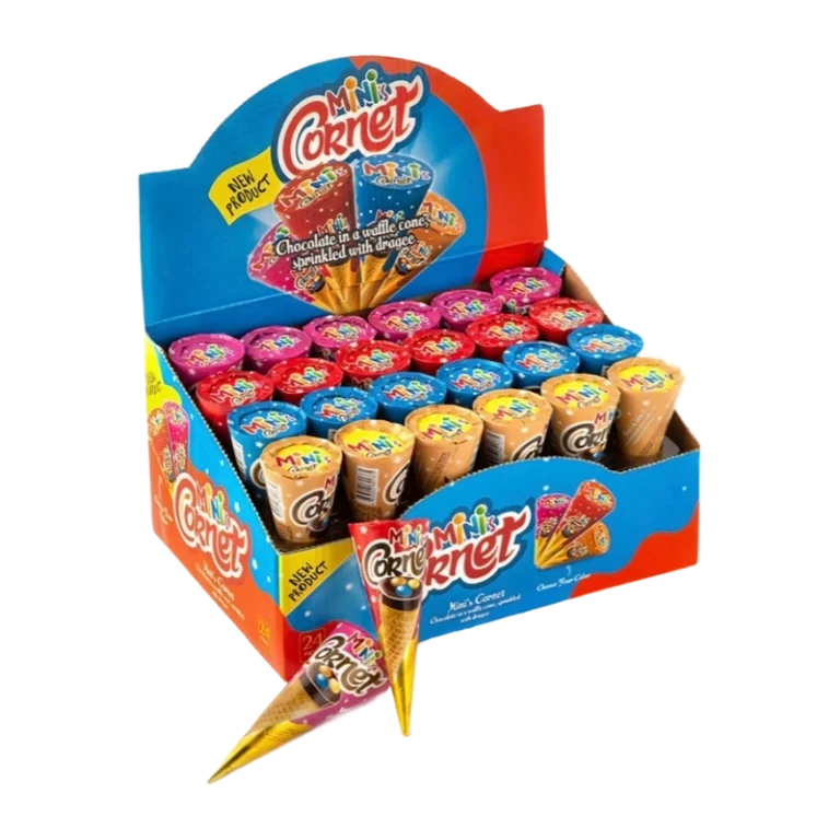 “Mini´s” chocolate cornet 25gr