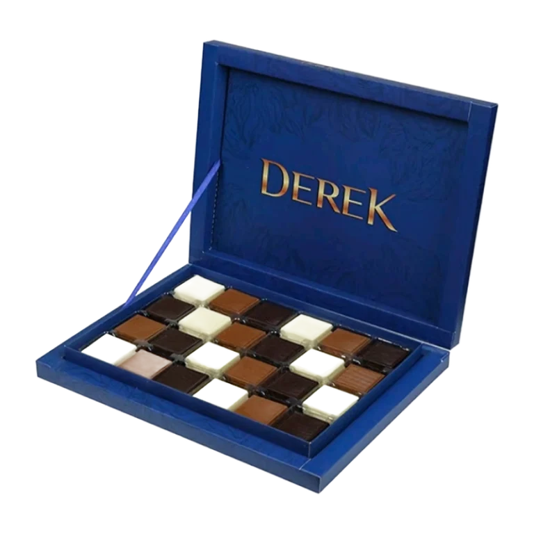 “Derek” chocolate product (square-shaped) 400 gr